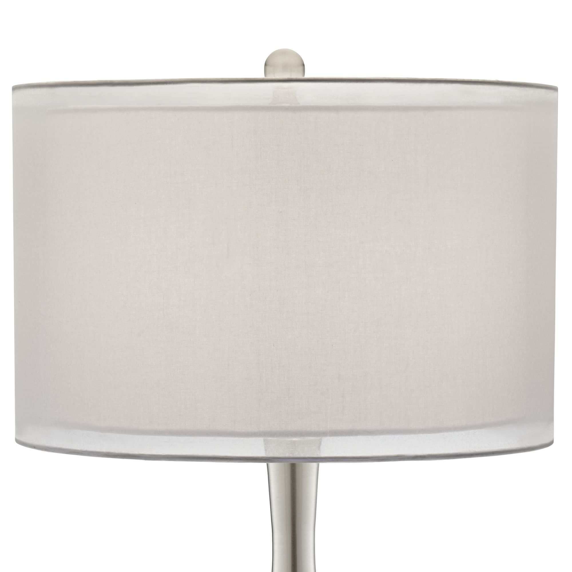 possini euro swift modern mercury glass table lamp