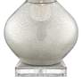 Possini Euro Swift Modern Mercury Glass Lamp With 8" Wide Square Riser