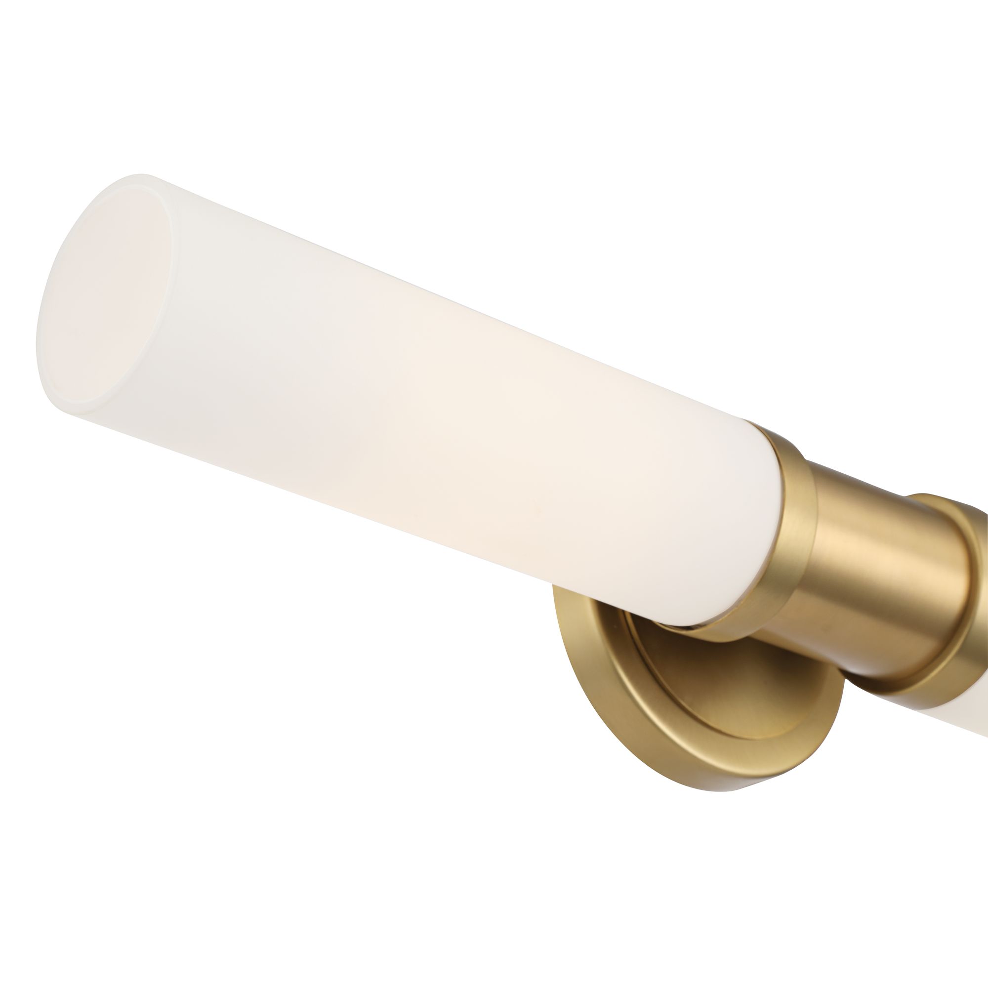 Image 2 Possini Euro Sylvie 22" Wide Vintage Brass 2 Light Modern Bath Light more views