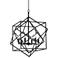 Possini Euro Tangle 23" Wide Bronze 6-Light Entry Pendant