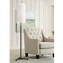 1_Possini Euro Tarrah 68 1/2" Double Shade Bronze Tripod Floor Lamp