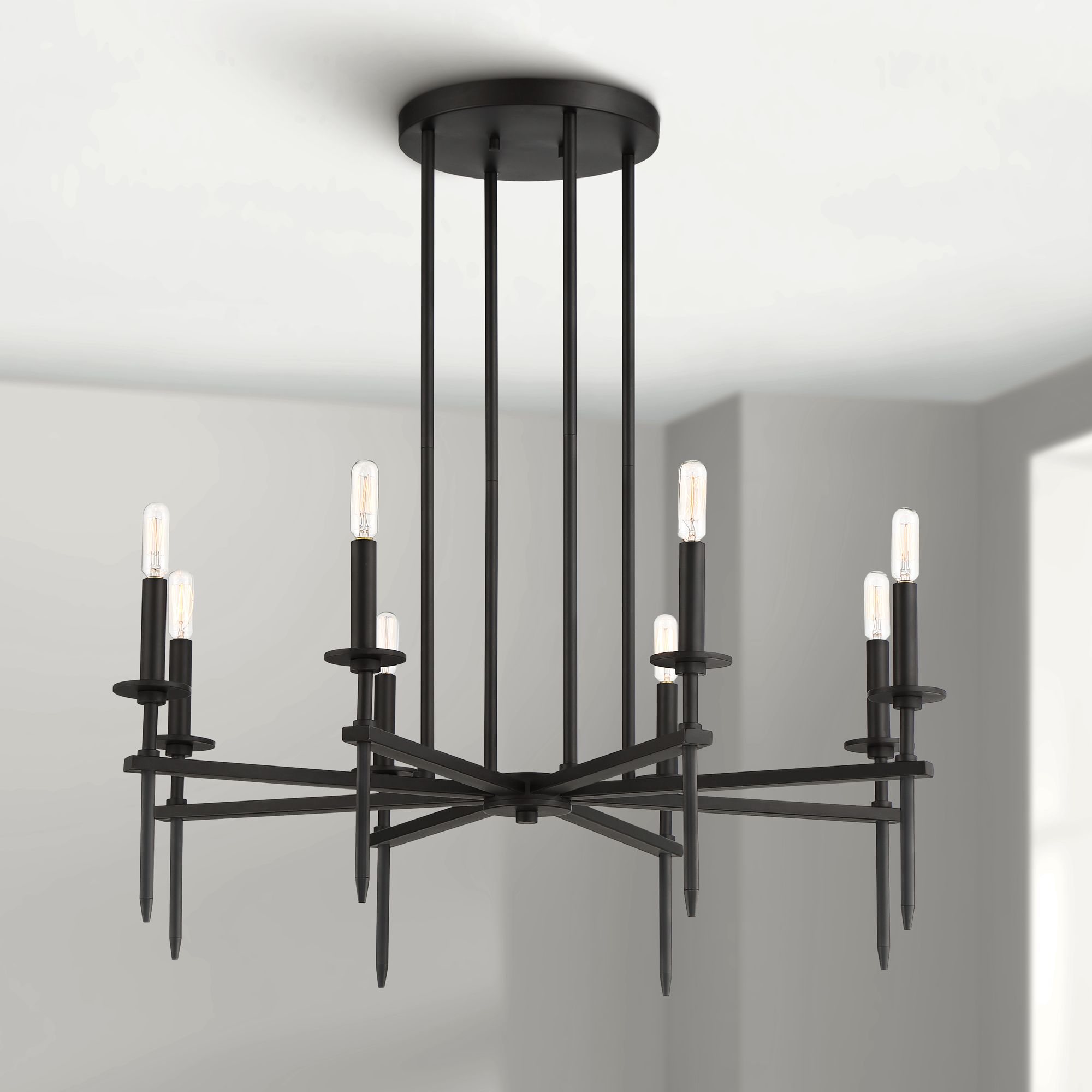 black iron lighting fixtures