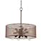 Possini Euro Taur 27 1/2" Wide Bronze LED Pendant Light