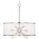 Possini Euro Taur 27 1/2"W Brushed Nickel LED Pendant Light