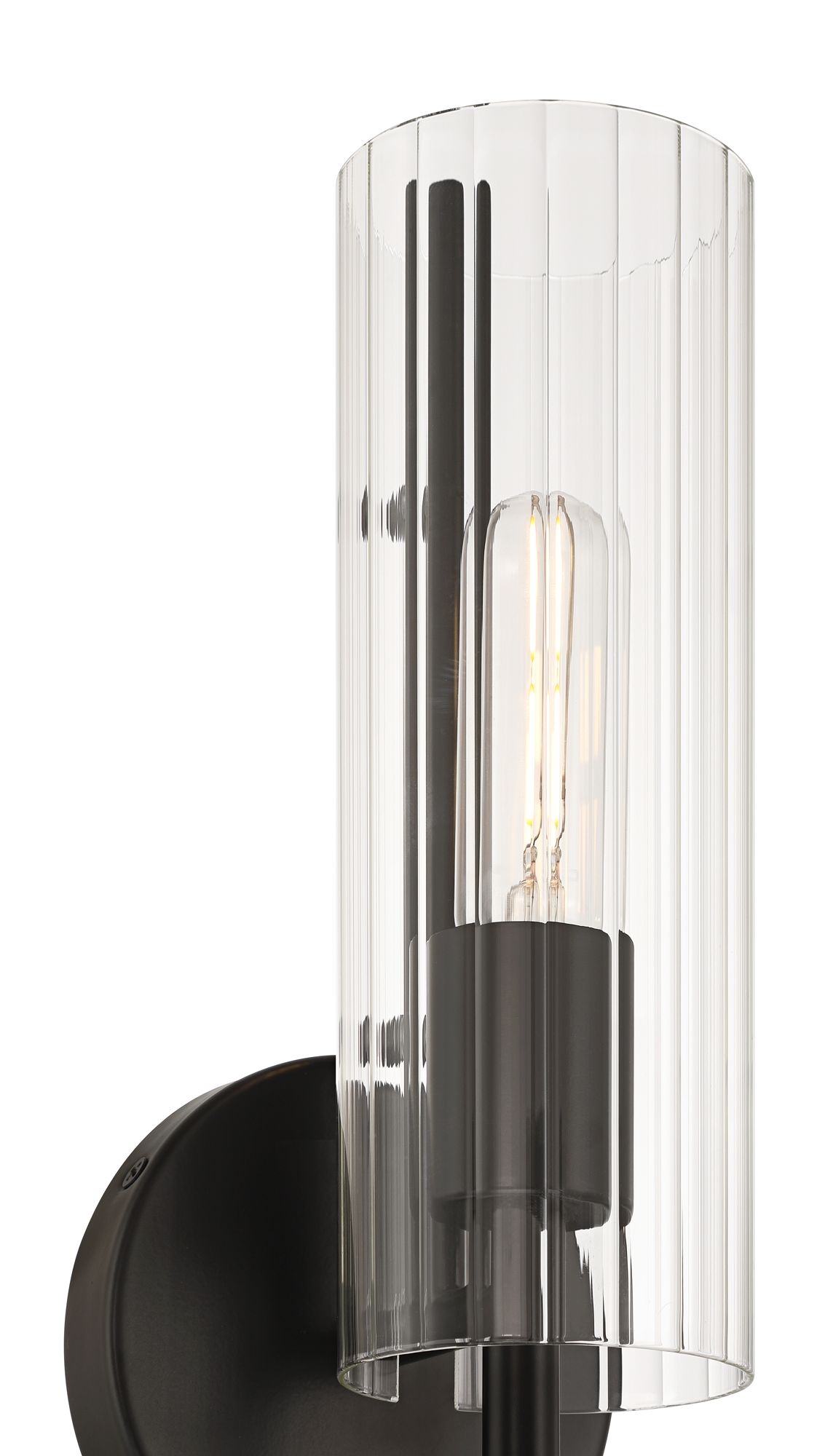 Image 3 Possini Euro Taurus 13 1/2" High Matte Black Wall Sconce more views
