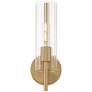 4_Possini Euro Taurus 13 1/2"H Brushed Champagne Wall Sconce Set of 2 more views