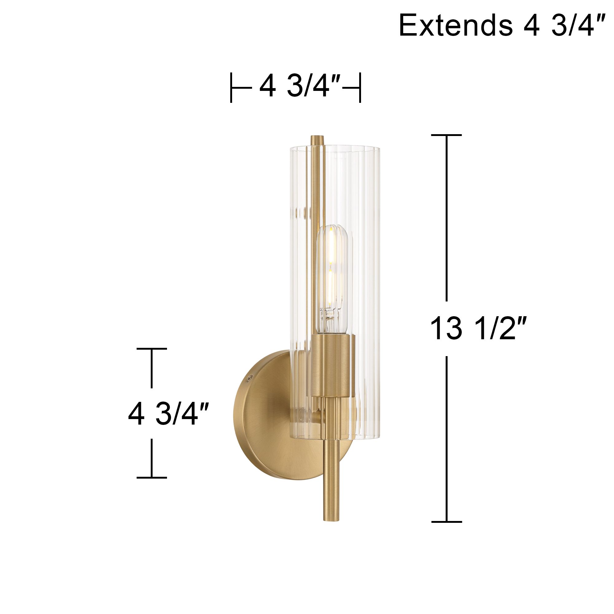 Watch A Video About the Possini Euro Taurus Brushed Champagne Wall Sconce