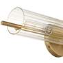2_Possini Euro Taurus 22" Wide Brushed Champagne 2-Light Bath Light more views