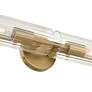 3_Possini Euro Taurus 22" Wide Brushed Champagne 2-Light Bath Light more views