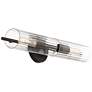 6_Possini Euro Taurus 22" Wide Matte Black 2-Light Bath Light more views