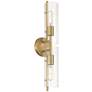 Possini Euro Taurus 22"W Brushed Champagne 2-Light Bath Light Set of 2