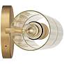 Possini Euro Taurus 22"W Brushed Champagne 2-Light Bath Light Set of 2
