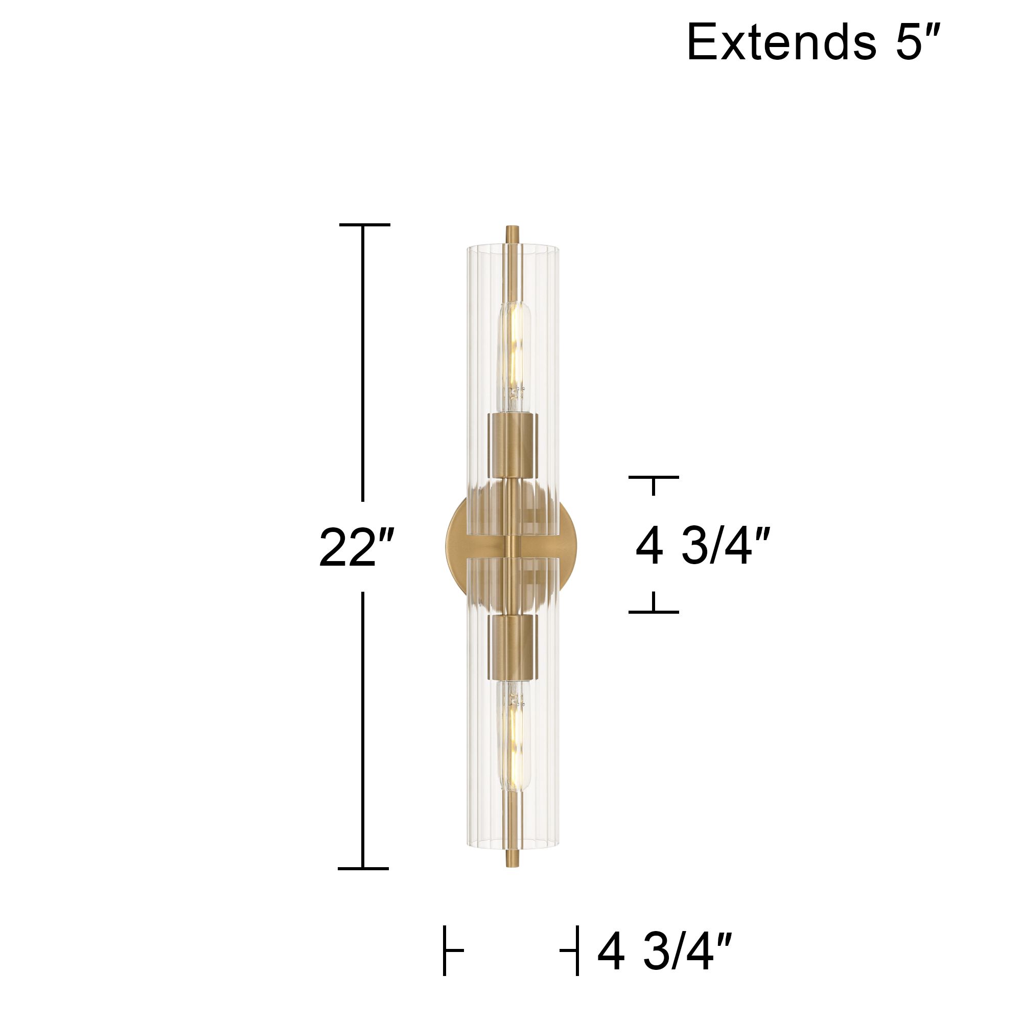 Watch A Video About the Possini Euro Taurus Brushed Champagne 2 Light Bath Light