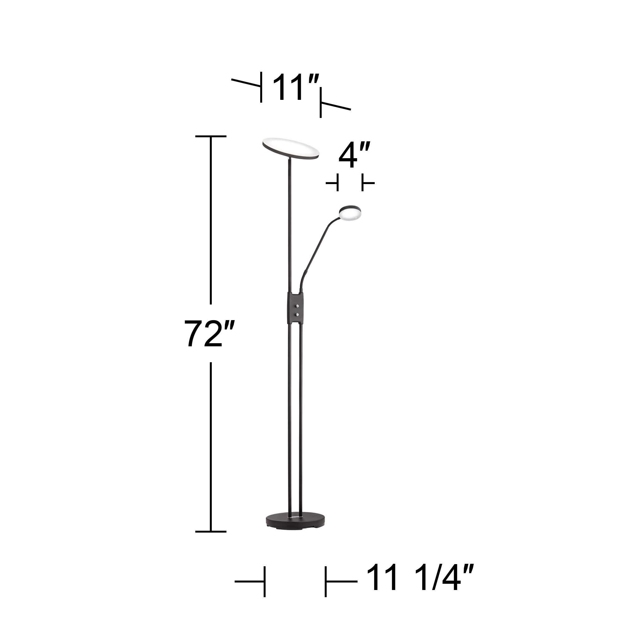 Watch A Video About the 360 Lighting Taylor Modern LED Torchiere Side Light Floor Lamp