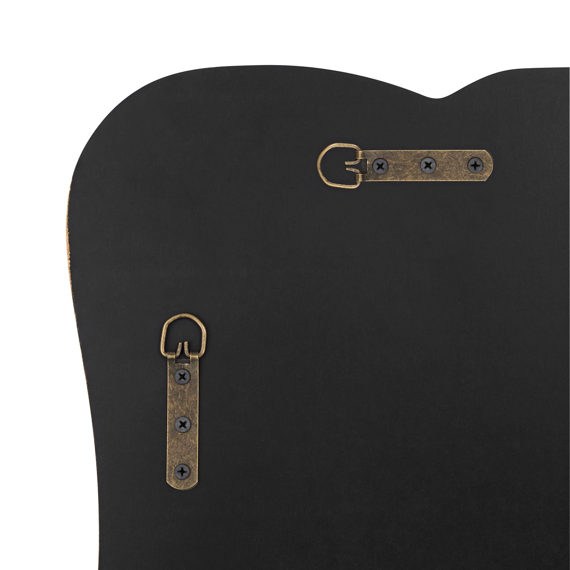 Image 4 Possini Euro Teddy 28 x 36 Blackened Gold Distressed Wall Mirror more views