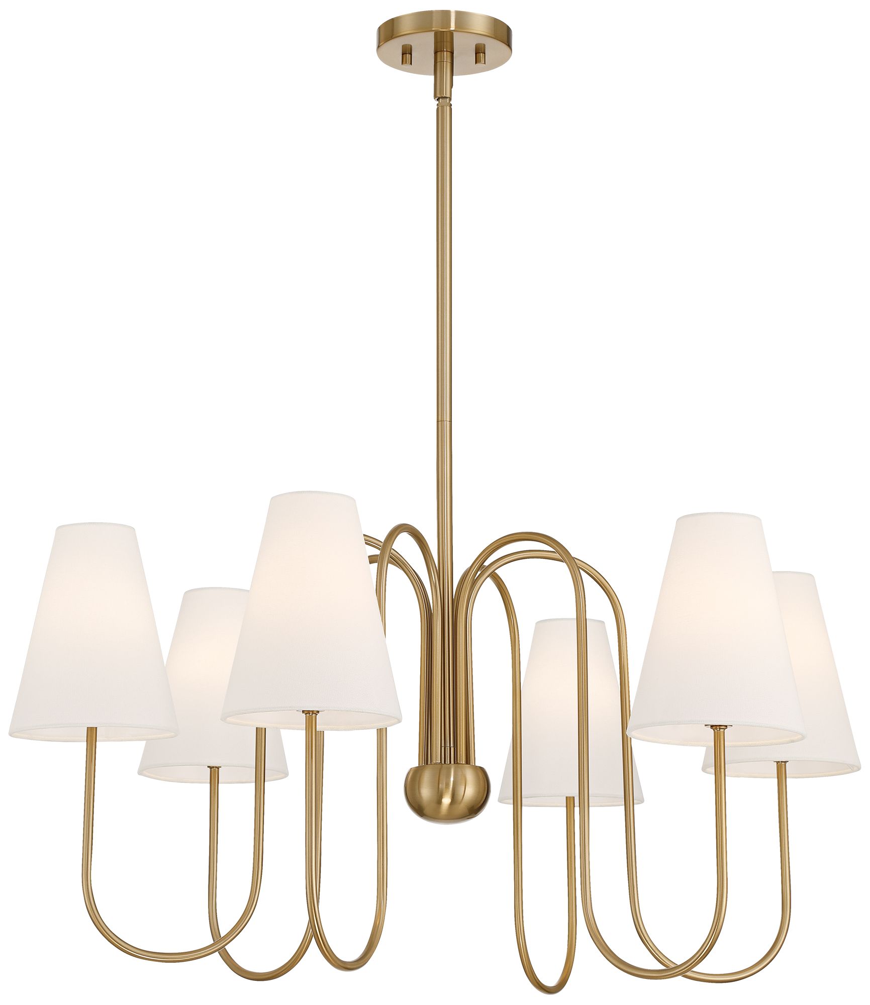 Watch A Video About the Possini Euro Theda Soft Gold 6 Light Shade Chandelier