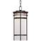 Possini Euro Theola 16 1/4" High Bronze LED Outdoor Hanging Light