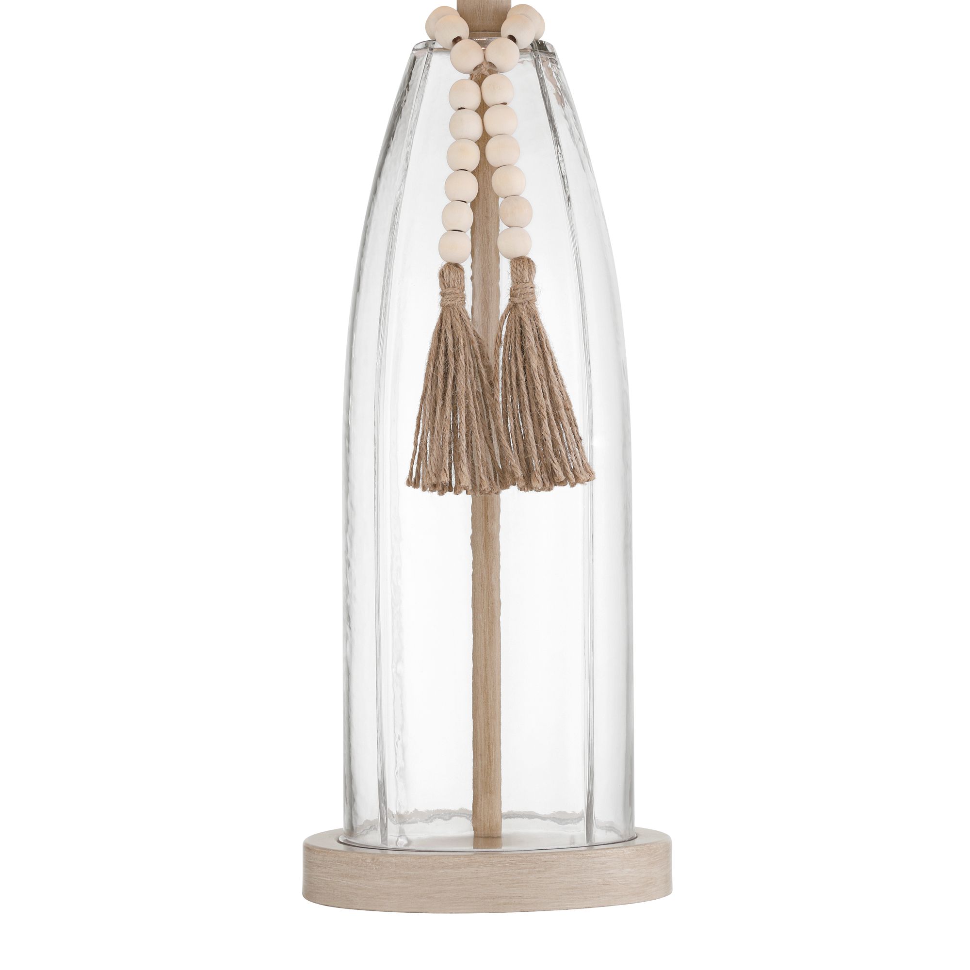 Image 6 Possini Euro Tibet 27" High Clear Glass Table Lamps Set of 2 more views