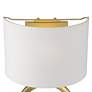 Thumbnail4 of Possini Euro Titus 14 3/4" High Painted Gold Wall Sconce Set of 2 more views