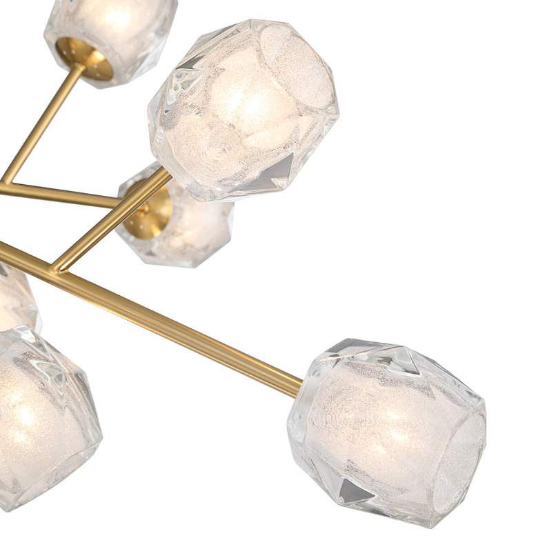 Image 4 Possini Euro Tofay 37 3/4" Brass 12-Light LED Sputnik Chandelier more views