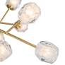 5_Possini Euro Tofay 37 3/4" Brass 12-Light LED Sputnik Chandelier more views