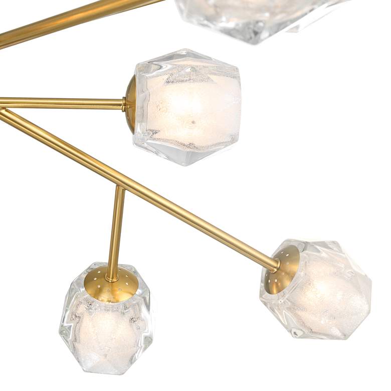 Image 5 Possini Euro Tofay 37 3/4" Brass 12-Light LED Sputnik Chandelier more views