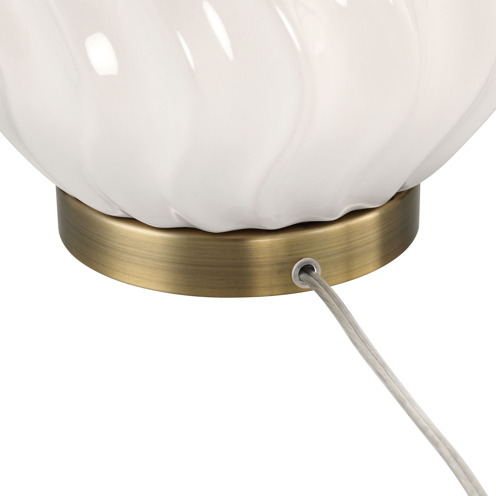 Possini Euro Toledo 21 1/2" High Off-White Ceramic Table Lamp Set of 2