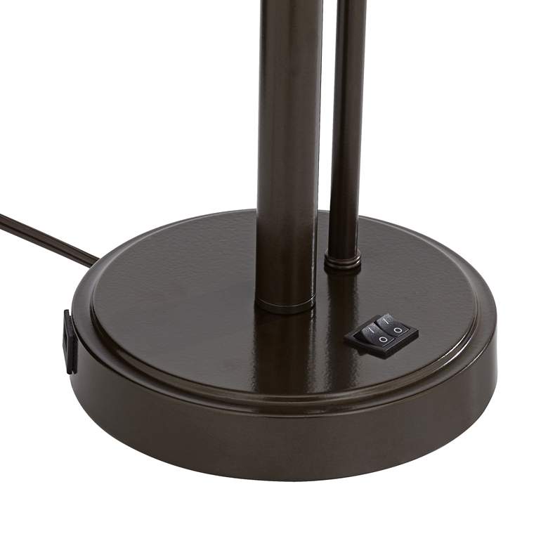 Image 5 Possini Euro Traverse 29" Bronze Gooseneck LED USB Lamps Set of 2 more views