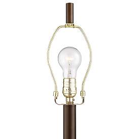 Image5 of Possini Euro Traverse 64" Bronze Gooseneck Reading Arm Floor Lamp more views