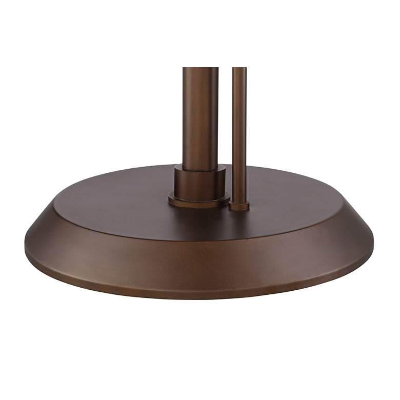 Image 6 Possini Euro Traverse 64" Bronze Gooseneck Reading Arm Floor Lamp more views