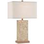 2_Possini Euro Travertine 31 1/2" High Faux Marble Modern Table Lamp