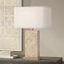 1_Possini Euro Travertine 31 1/2" High Faux Marble Modern Table Lamp