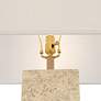 5_Possini Euro Travertine 31 1/2" High Faux Marble Modern Table Lamp more views