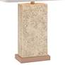 7_Possini Euro Travertine 31 1/2" High Faux Marble Modern Table Lamp more views