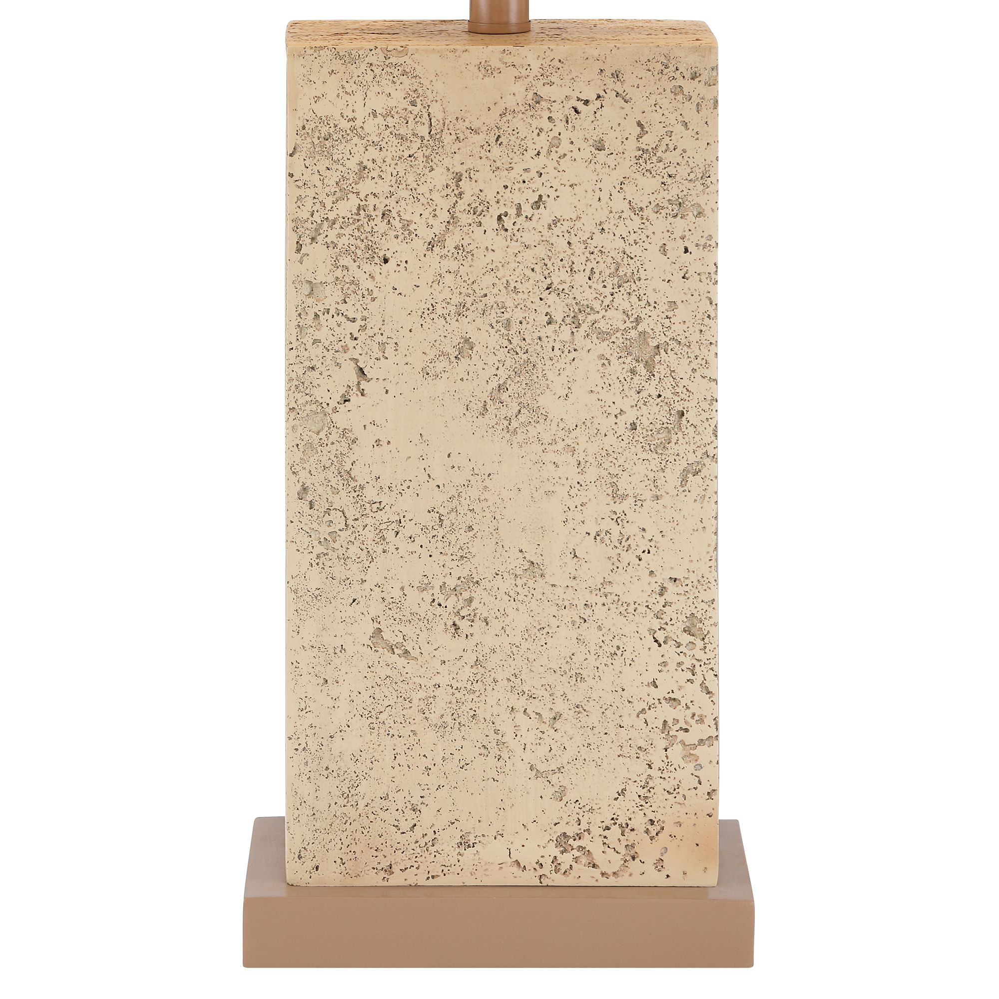 Possini Euro Travertine 31 1/2" High Faux Marble Modern Table Lamp