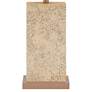Possini Euro Travertine 31 1/2" High Faux Marble Modern Table Lamp