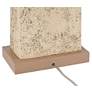 Possini Euro Travertine 31 1/2" High Faux Marble Modern Table Lamp