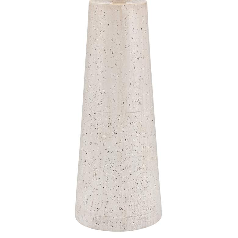 Image 6 Possini Euro Travertine 31 1/2" High Faux Marble Modern Table Lamp more views