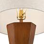 4_Possini Euro Tri 30" High Modern Faux Wood Table Lamp more views