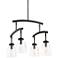 Possini Euro Trieste 18" Wide Bronze 4-Light Chandelier