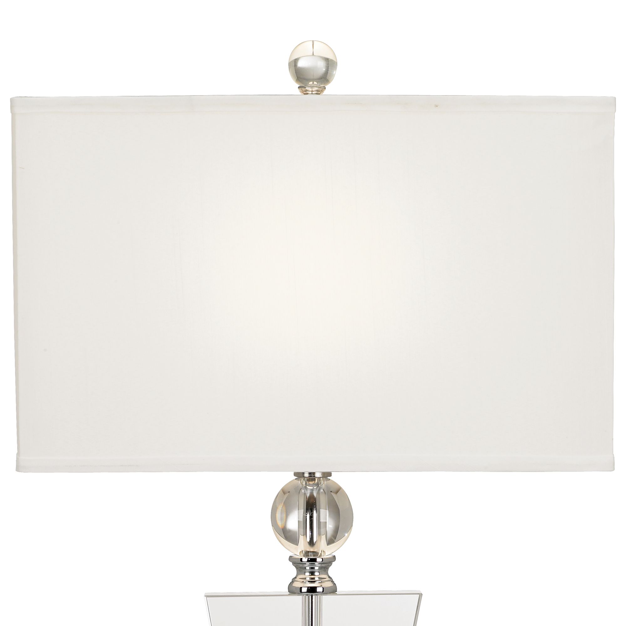 Image 3 Possini Euro Trophy 30 1/2" Crystal Glass Table Lamps Set of 2 more views