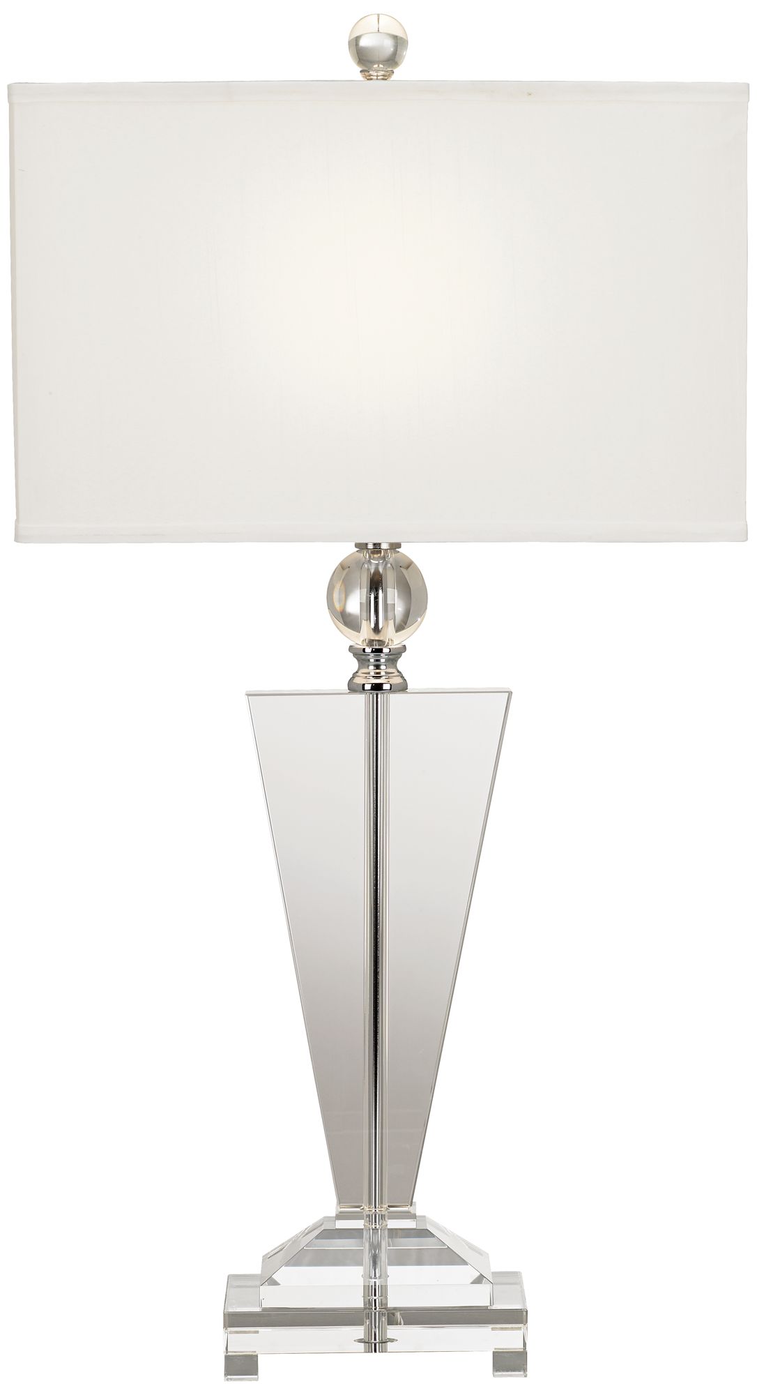 Image 6 Possini Euro Trophy 30 1/2" Crystal Glass Table Lamps Set of 2 more views