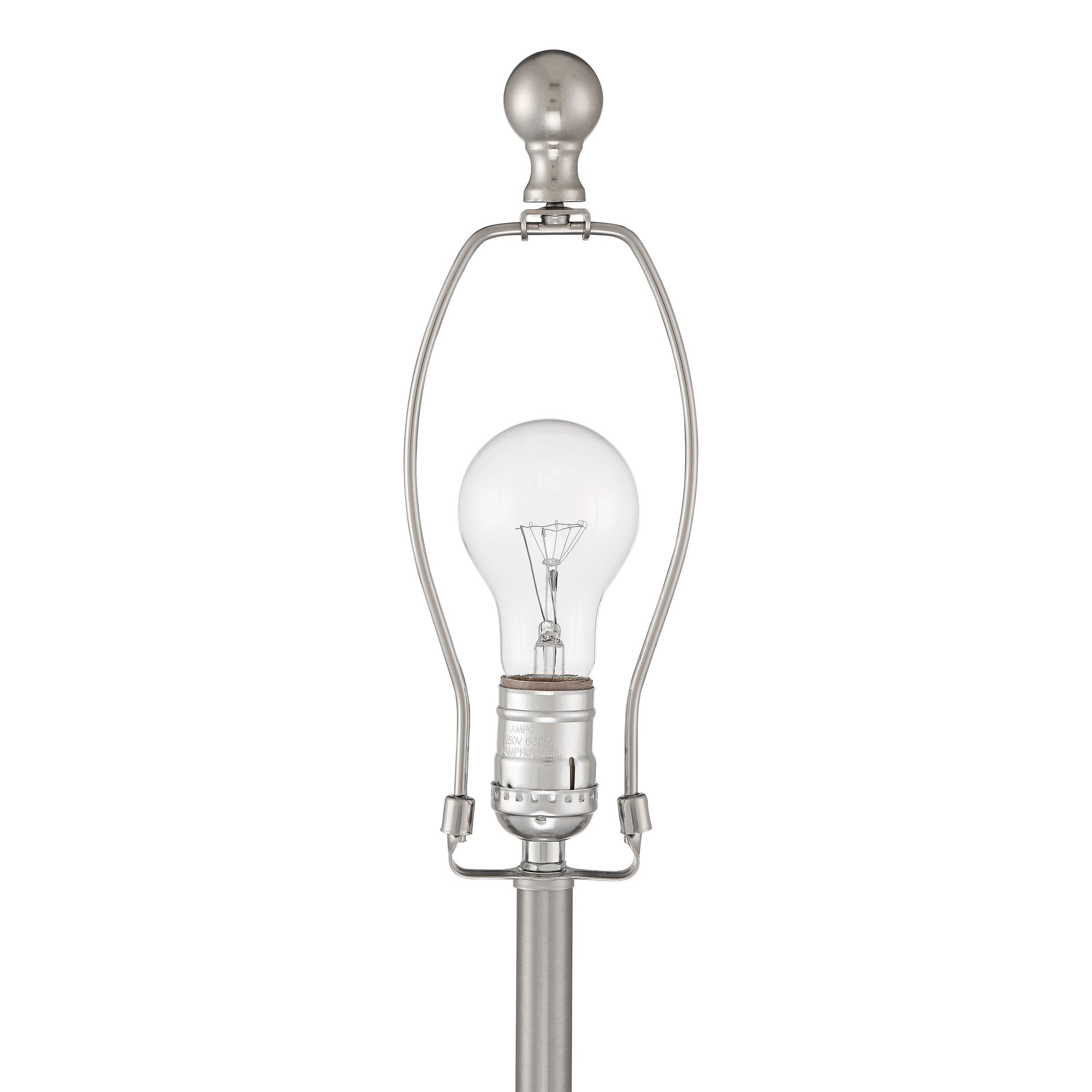 Image 7 Possini Euro Trotter 23 3/4" Nickel USB Lamps with Dimmers Set of 2 more views
