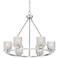 Possini Euro Tucson 27" Wide Chrome 6-Light Chandelier