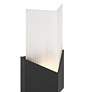3_Possini Euro Tux 18" High Black and White LED Wall Sconce Set of 2 more views