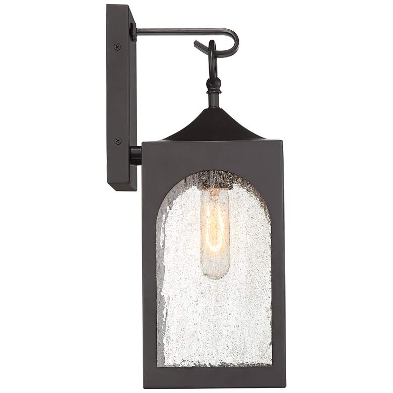 Image 6 Possini Euro Tyne 16 1/2"H Bronze Lantern Outdoor Wall Light Set of 2 more views