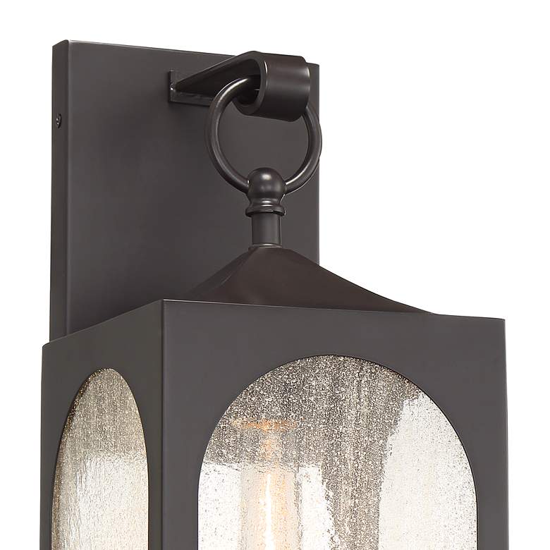 Image 4 Possini Euro Tyne 20.5 inch Bronze Lantern Outdoor Wall Lights Set of 2 more views