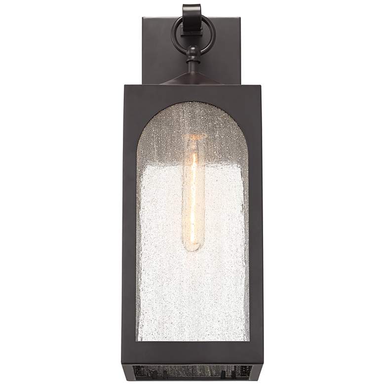 Image 5 Possini Euro Tyne 20 1/2" High Bronze Lantern Outdoor Wall Light more views