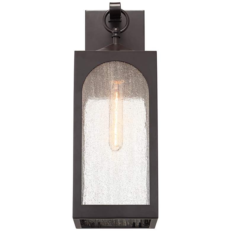Image 4 Possini Euro Tyne 20 1/2" High Bronze Lantern Wall Sconce more views