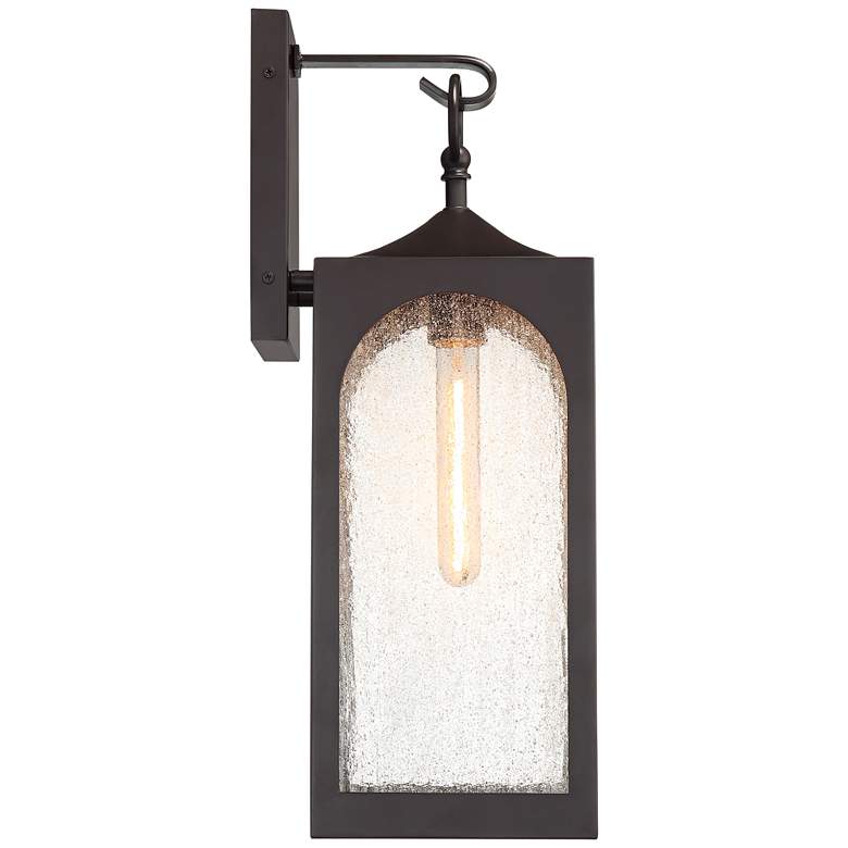 Image 6 Possini Euro Tyne 20 1/2" High Bronze Lantern Wall Sconce more views